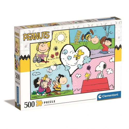 Snoopy Comic Style Puzzle Clementoni de 500 de piese