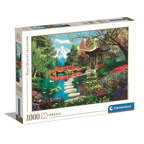 Orașe Gardens of Fuji Puzzle japonez de 1000 piese Clementoni