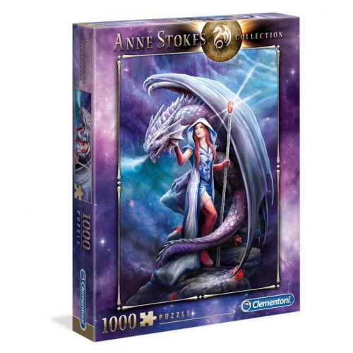 Fantasy Dragon Mage Puzzle Anne Stokes 1000 piese Clementoni