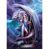 Fantasy Dragon Mage Puzzle Anne Stokes 1000 piese Clementoni