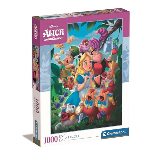 Alice în țara minunilor Puzzle Disney 1000 de piese Clementoni