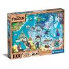 Disney Regatul de gheață Frozen Hartă de basm puzzle 1000 piese Clementoni