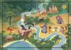 Disney Classics Jungle Book Hartă de basm puzzle de 1000 piese Clementoni