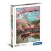 Orașe Himeji Castle Puzzle japonez de 1000 de piese Clementoni