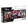 Disney Villains Stained Glass Puzzle panoramic de 1000 piese Clementoni