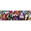 Disney Villains Stained Glass Puzzle panoramic de 1000 piese Clementoni