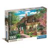 Orașe Puzzle 1000 de piese Căsuța veche Magic Garden Clementoni