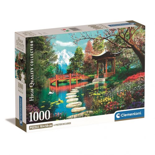 Orașe Gardens of Fuji Puzzle japonez de 1000 de piese Clementoni