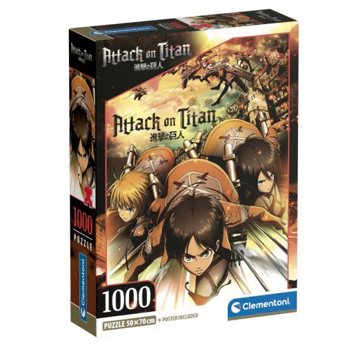 Attack on Titan Puzzle Clementoni cu 1000 de piese