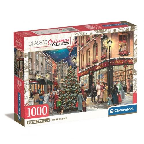 Crăciun Stroll Puzzle Clementoni de 1000 de piese