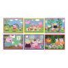 Purcelușa Peppa Nature Class Cuburi de poveste Clementoni, set de 12