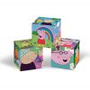 Purcelușa Peppa Nature Class Cuburi de poveste Clementoni, set de 12