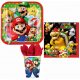 Super Mario Mushroom World set de petrecere cu 36 de piese și farfurie de 18 cm