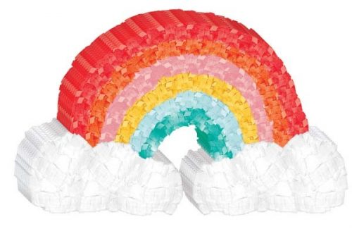 Curcubeu Decorațiuni mini Retro Rainbow 19 cm