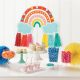 Curcubeu Retro Rainbow, decoratiune de perete