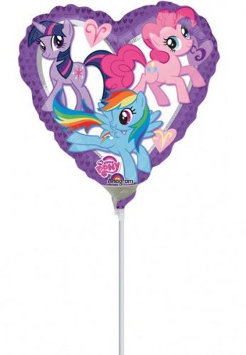 Micul meu ponei Heart mini balon din folie 23 cm (WP)