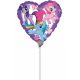 Micul meu ponei Heart mini balon din folie 23 cm (WP)