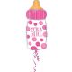 Bebe Girl Pink Balon folie fetiță 58 cm