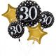 La mulți ani Set baloane folie 30 Happy Birthday 5 buc