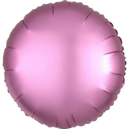 Balon folie rotund Flamingo Satin 43 cm