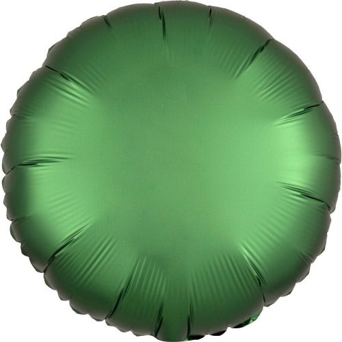 Balon folie rotund smarald satinat 43 cm