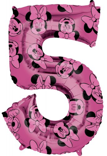 Disney Minnie balon folie cifra 5 66 cm