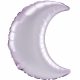 Satin Pastel Pink Crescent balon lună din folie 66 cm