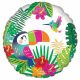 Tucan Leaf Balon folie tropical 43 cm