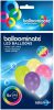 Colorat Multicolor  Balon LED luminos, 5 bucăți 11 inch (27.5 cm)