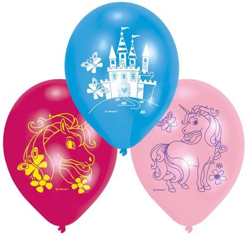 Unicorn Pink balon, 6 bucăți 9 inch (22,8 cm)