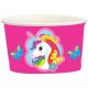 Unicorn pahar de hârtie pentru înghețată 8 buc 270 ml