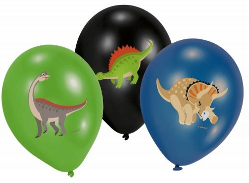 Dinozaur Happy balon, 6 buc 11 inch (27,5 cm)