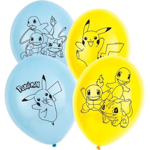 Pokémon Initial balon, 6 bucăți 11 inci (27,5 cm)