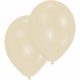 Colorat Vanilla Cream Balon din vanilie, set de 10, 11 inch (27,5 cm)