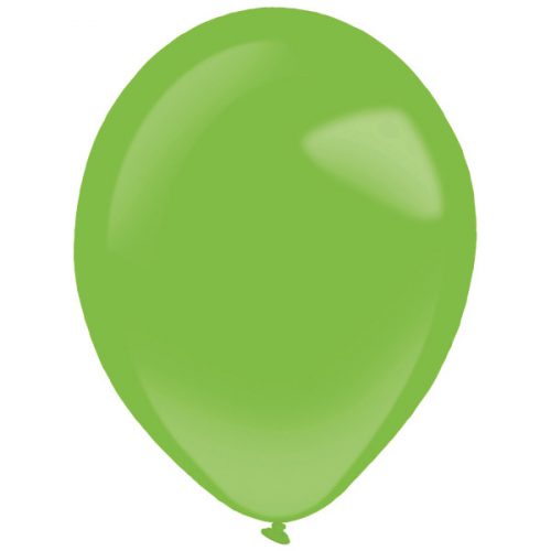 Colorat Festive Green Balon verde, 100 buc- 5 inch (13 cm)