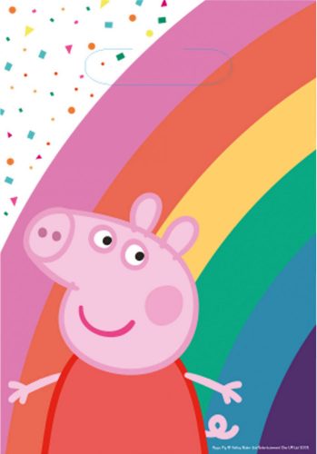 Purcelușa Peppa Confetti set de pungi cadou 8 buc