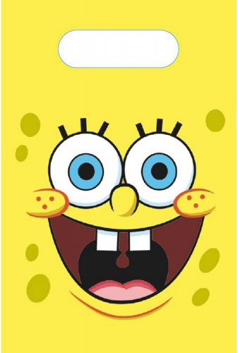 SpongeBob Laugh sac cadou 8 buc.