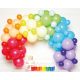 Colorat Rainbow balon, ghirlandă cu 78 de baloane set