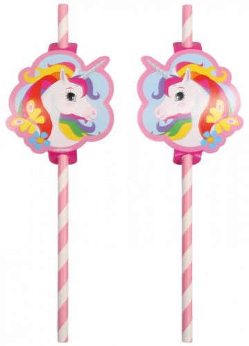 Unicorn Rainbow paie din hârtie, set de 8