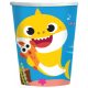 Baby Shark Music pahar de hârtie 8 buc 250 ml