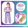 Shimmer și Shine Purple costum pentru 4-6 ani