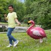 Flamingo Pink balon din folie de mers 83 cm