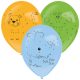 Colorat Animals Balon cu puncte unite, set de 3 bucăți cu pix, 14 inch (35,5 cm)