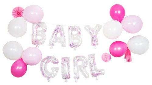 Bebe Baby Girl Set de baloane folie pentru fete