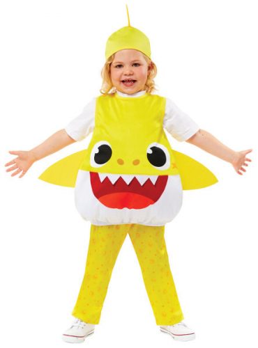 Baby Shark Costum Galben 3-4 ani