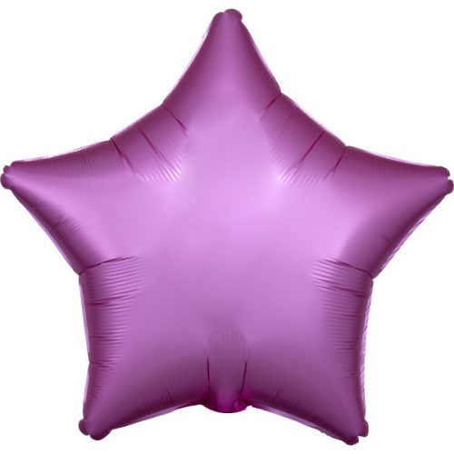 Satin Silk Flamingo balon stelar din folie 48 cm