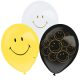 Emoji Smiley Originals balon 6 buc 11 inch (27,5 cm)