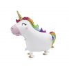 Unicorn Smile balon din folie cu efect de mers 81 cm