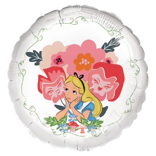 Alice în țara minunilor Flowers Balon din folie Disney 43 cm