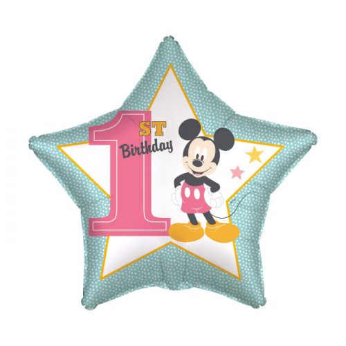 Disney Mickey  Star Balon folie Primul Aniversar 43 cm